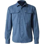 Košile Zulo II Geoff Anderson dlouhý rukáv - modrá Velikost: XL