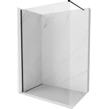Mexen Kioto-X sprchová stěna Walk-in 70 x 200 cm, transparentní 10 mm, černá - 800-070-101-70-00-X Sprchové stěny