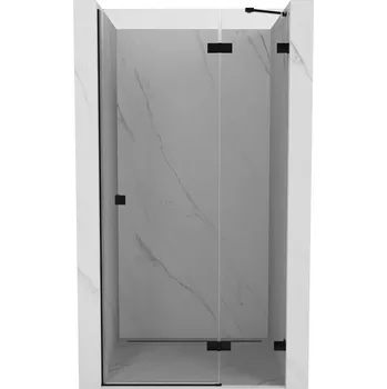 Mexen Lunar sprchové dveře otočné pravé 85 cm, transparentní, černé - 834-085-000-70-00-P Sprchové dveře