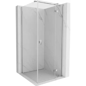 Mexen Mist-H T sprchová kabina pravá 70 x 70 cm, transparentní, chrom - 8A5T-070-070-01-00-P Sprchové kouty