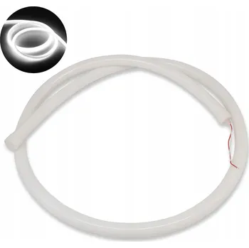 LED páska Neon LED Flex silikonový ohebný světelný hadice bílá studená 1 m 24V