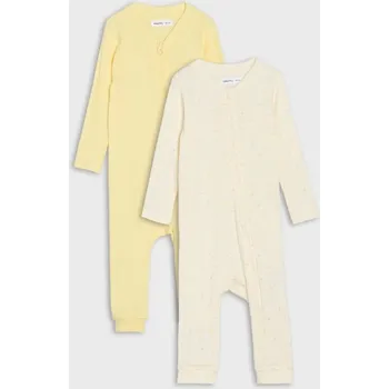 Sinsay - Sada 2 overalů - krémová - 072EU-01X - 072EU-01X-68