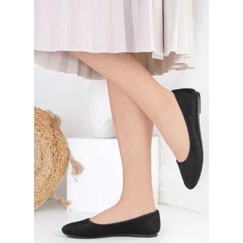 Dámské baleríny Baolikang Černé baleríny E982-1B Velikost: 40