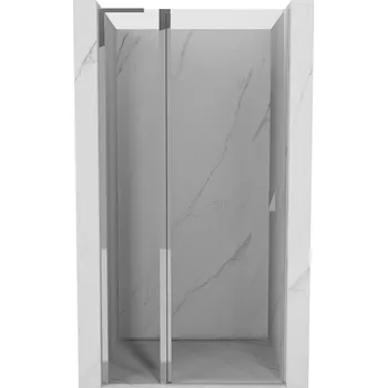 Mexen Mist L sprchové dveře otevírací 95 cm, transparentní, chrom - 8A4L-095-000-01-00 Sprchové dveře