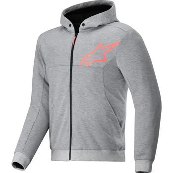 Moto bunda ALPINESTARS bunda CHROME V2 SPORT grey/fluo red - 2XL