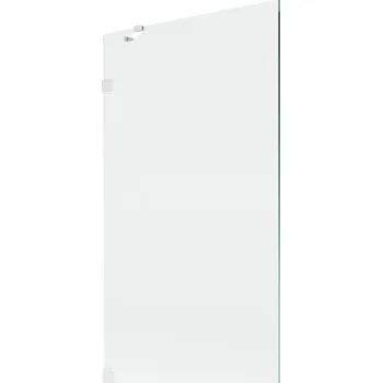 Vanová zástěna Mexen Lunar vanová zástěna 1-křídlová 90 x 150 cm, transparentní, bílá - 897-090-000-20-00 Vanové zástěny