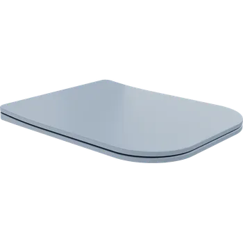 WC sedátko Mexen Teo pomalu padající deska slim, duroplast, šedo-modrá matná - 39840069 WC sedátka