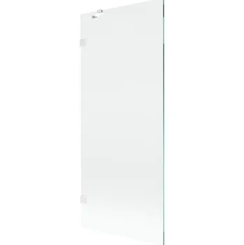 Vanová zástěna Mexen Lunar vanová zástěna jednokřídlá 80 x 150 cm, transparentní, bílá - 897-080-000-20-00 Vanové zástěny