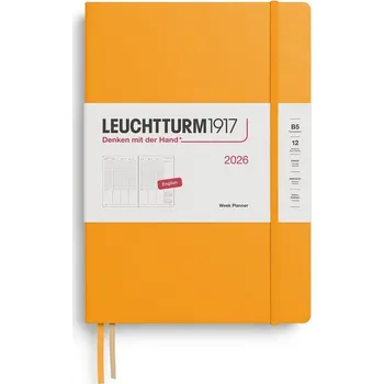 Kalendář Knižní diář 2026 B5 Leuchtturm1917 oranžový