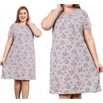 Dámská noční košile Noční košile s krátkým rukávem, velikost XL