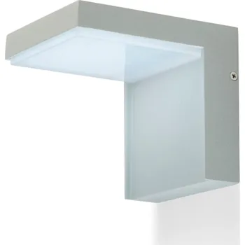 Venkovní osvětlení VECINO nástěnná stříbrnošedá 230V LED 5W IP54 3000K