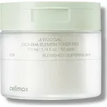 Celimax Ji Woo Gae Cica BHA Blemish Toner Pad – Tonizační tamponky – 60 ks