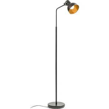 Stojací lampa ROSITA stojanová černá/zlatá 230V LED E27 11W
