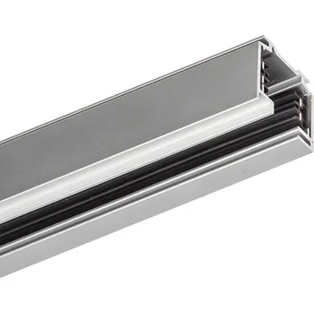 Stavební profil EUTRAC 2m tříokruhová lišta stříbrnošedá 230V