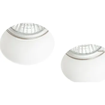 QUO R II zápustná sádrová 230V LED GU10 2x8W