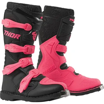 Moto obuv THOR boty BLITZ XP dámské black/pink - 9