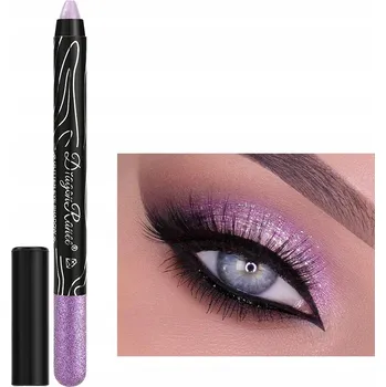 Oční stíny Oční stín v tužce perleťový třpytivý Fialová #12