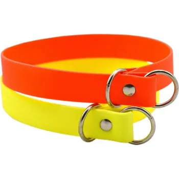 Obojek pro psa Stahovací obojek TETRAO Biothane oranžový 35 cm