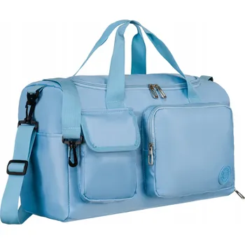 Sportovní taška tréninková cestovní na bazén Peterson prostorná přes rameno do posilovny