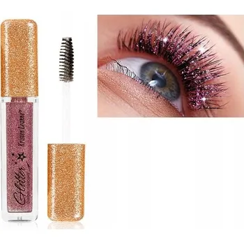 Řasenka Řasenka na řasy Maskara Růžová s diamantovým brokátem č.