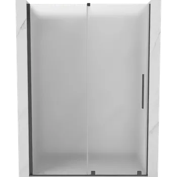 Sprchové dveře Mexen Velar posuvné sprchové dveře 140 cm, matné, gun gray kartáčovaný - 871-140-000-31-66 Sprchové dveře
