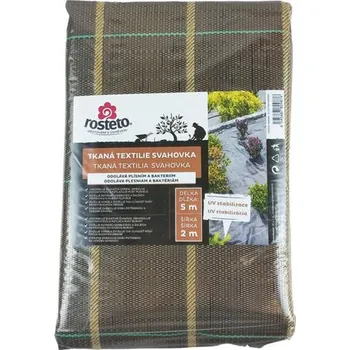 Mulčovací textilie Tkaná textilie svahovka ROSTETO 2x5m černo-hnědá
