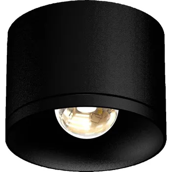 KOHLLIGHTING ERYL stropní svítidlo pr. 80 mm černá 36° 12 W CRI >80 3000K Non-Dimm - KOHL-Lighting KHL K51000.02.SR.BK-BK.36.ST.8.30