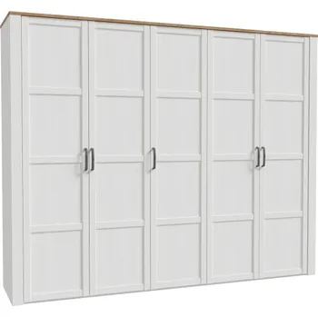 Šatní skříň Šatní skříň Chisbury - Forte Dub Riviera/světlý modřín Sibiu 265.6x214 cm