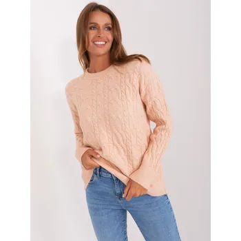 Dámský svetr Přepínač AT SW 2335.27 broskví jedna velikost