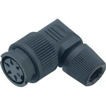 Elektrický konektor Binder 99 0654 72 14 Bajonetový úhlový konektor, kontakty: 14, 6,0-8,0 mm, nestíněný, pájený, IP40