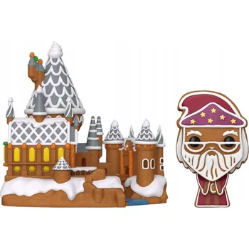 Figurka Harry Potter POP! Town Vinylová figurka Brumbál & Bradavice 9 cm