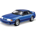 MAISTO 1993 Ford Mustang SVT Cobra metal modrá assembly line 1:24