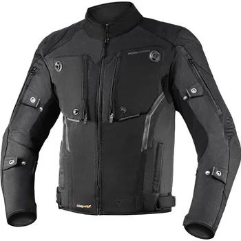 Moto bunda REBELHORN bunda BORG black - 7XL