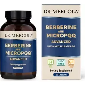 Zdraví Berberine MicroPQQ Advanced, 90 kapslí Dr. Mercola