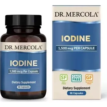 Jód 1500 mcg, 30 kapslí Dr. Mercola