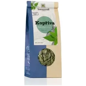 Horký nápoj Kopřiva sypaná bio 50 g bylinný čaj Sonnentor