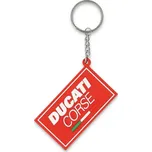GP APPAREL klíčenka DUCATI CORSE 23 red