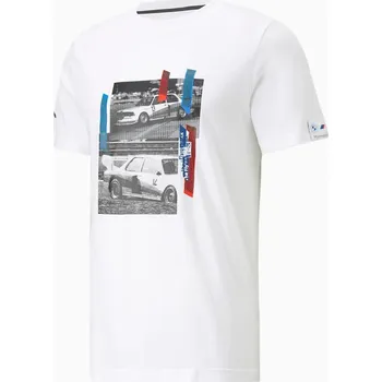 Pánské tričko BMW triko PUMA MMS Car white - S