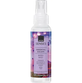 Tělový sprej Tělový sprej s vůní pačuli a květu pomerančovníku - 100ml