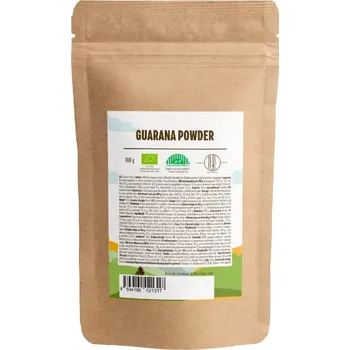 Přírodní produkt BrainMax Pure® Guarana BIO prášek, 100 g *CZ-BIO-001 certifikát