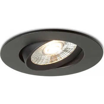 NEFRIT DIMM zápustná černá 230V LED 6W 36° 3000K