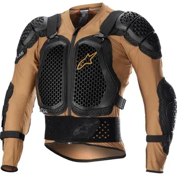 Chránič těla ALPINESTARS chránič těla BIONIC ACTION V2 sand black/tangarine - 2XL