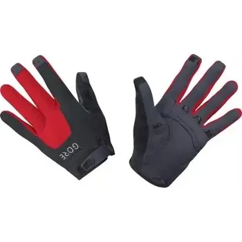 Cyklistické rukavice Rukavice Gore C5 Trail Gloves Black/Red M