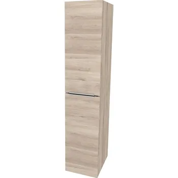 Mereo Mailo, koupelnová skříňka vysoká 170 cm, chrom madlo, Multidecor, Dub Kronberg světlý - CN594LPDKRS