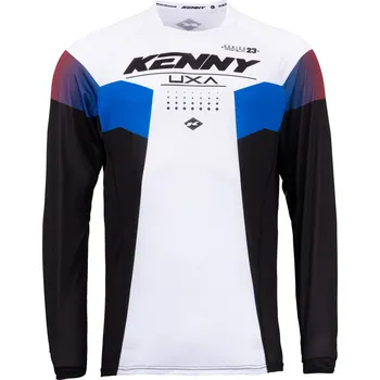 cyklistický dres KENNY dres TITANIUM 23 black/white - M