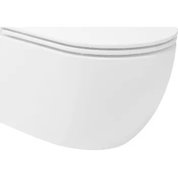 Klozet kielle Závěsné WC se sedátkem SoftClose, Vortex Rimless, bílá - 30102004