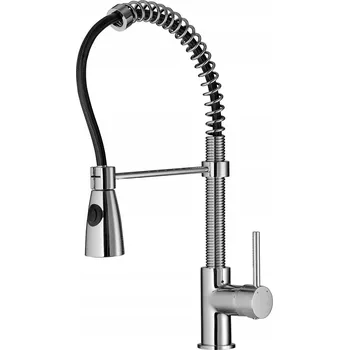 Vodovodní baterie Stojánková kuchyňská baterie Omnires X2 stříbrná