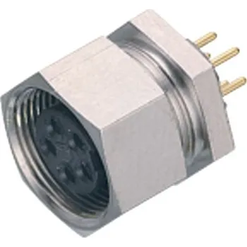 Rozvaděč Binder 09 0078 20 03 Konektor M9 pro montáž na panel, kontakty: 3, nestíněný, THT, IP40