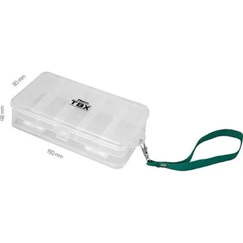 Pouzdro na rybářské vybavení Delphin Krabička TBX Duo 190-6P 2 ks