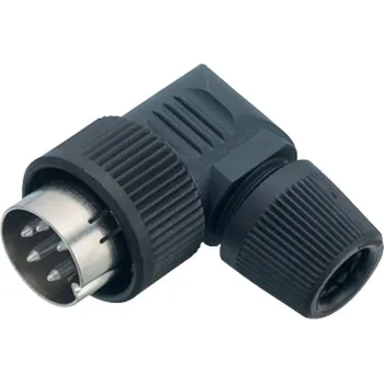 Elektrický konektor Binder 99 0653 72 14 Bajonetový úhlový konektor, kontakty: 14, 6,0-8,0 mm, nestíněný, pájený, IP40